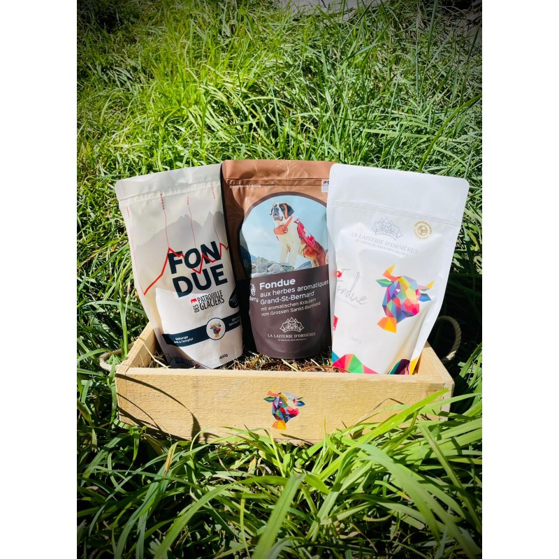 Coffret "Trio de Fondues"